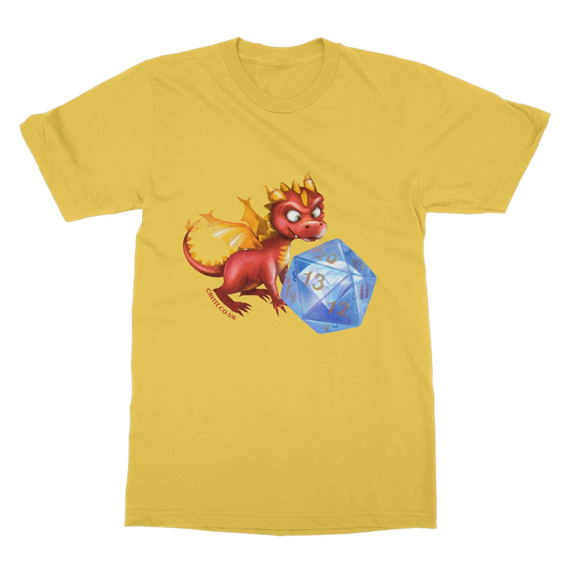 Ember and Dice Softstyle T-Shirt - CRITIT
