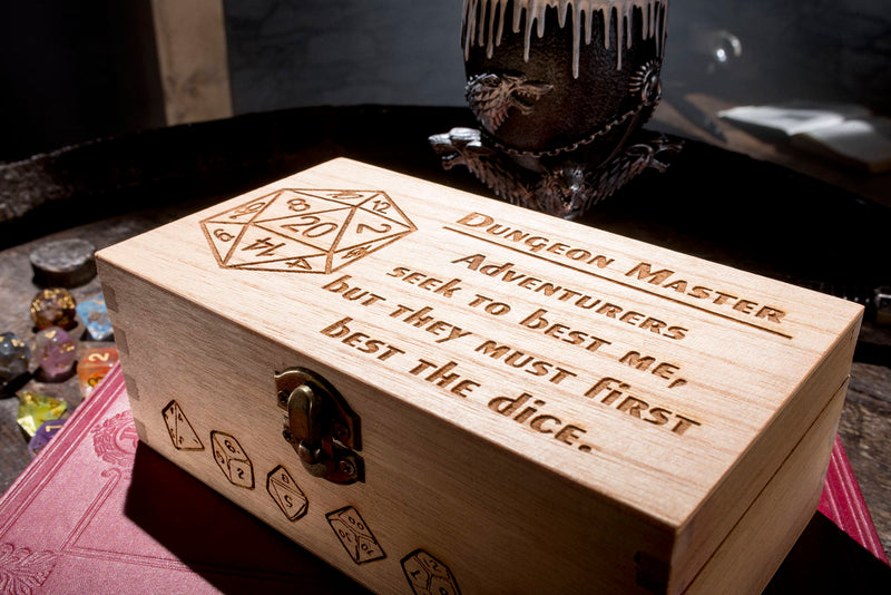 Dungeon Master Large Dice Box - CRITIT