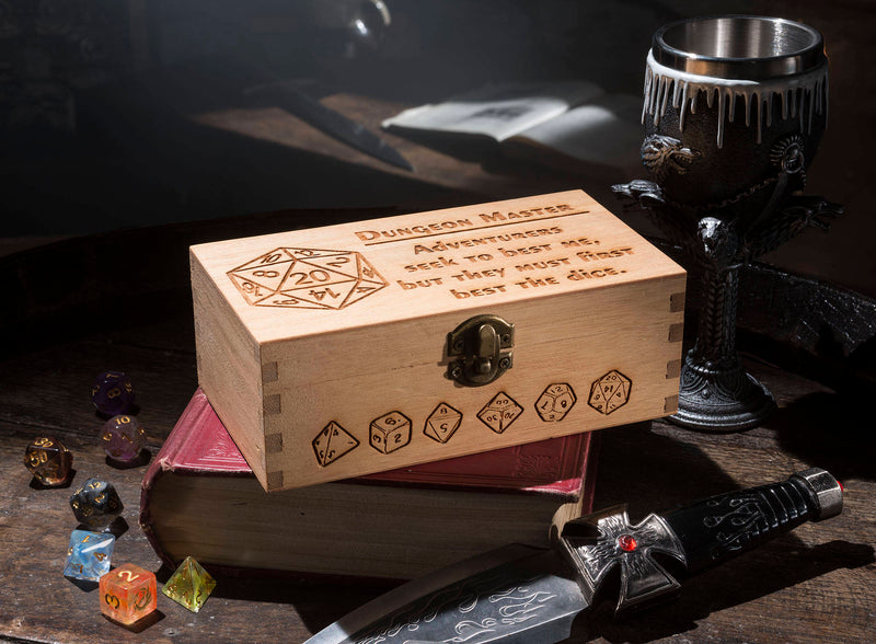 Dungeon Master Large Dice Box - CRITIT