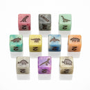 Set of 10 'Spirit Of' Extinction Dice (d6's) - CRITIT