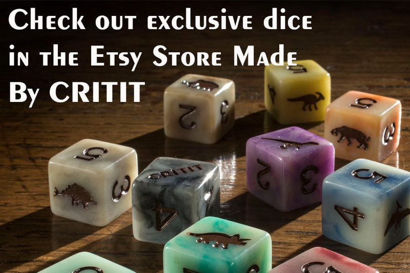 'Spirit Of' Phoenix Dice (Series 3) - CRITIT