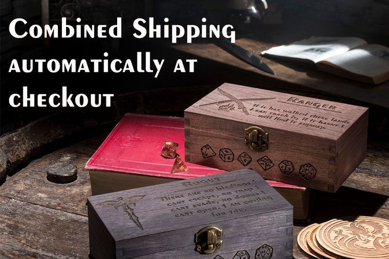 Large Wedding Personalised Dice Box - CRITIT