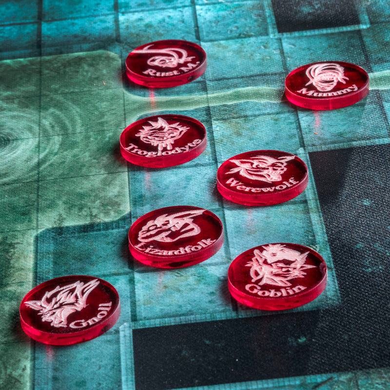 Mystery Bundle of 15 Monster Tokens - CRITIT