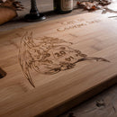 Dragon D20 Gaming Chopping Board - CRITIT