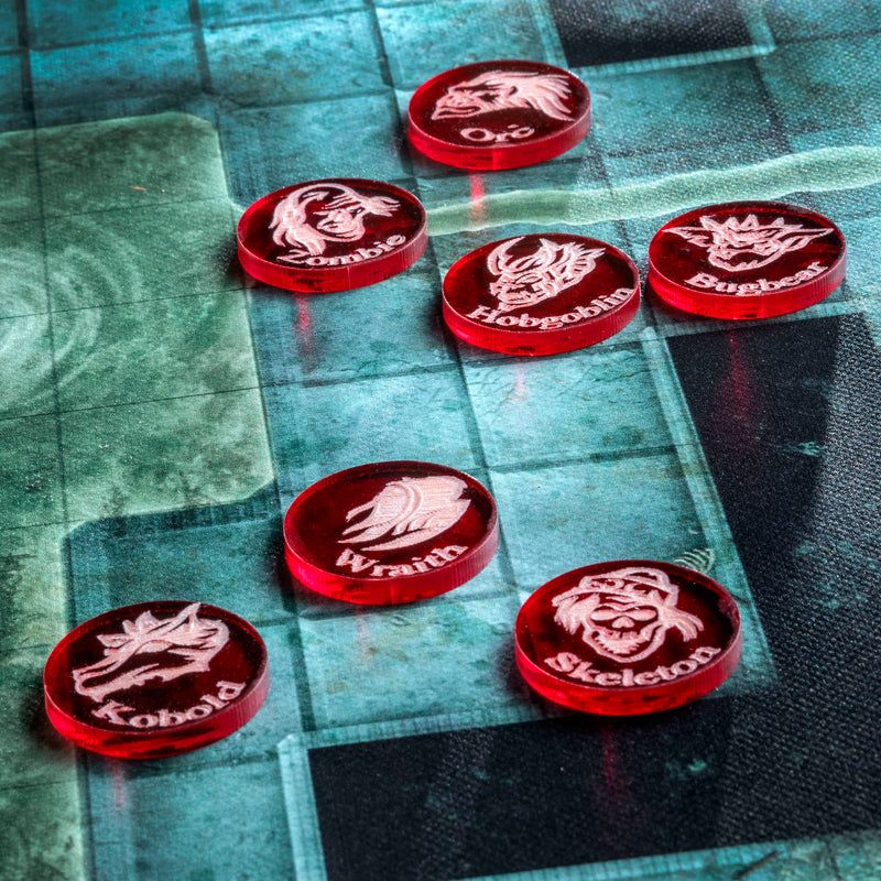 Mystery Bundle of 15 Monster Tokens - CRITIT