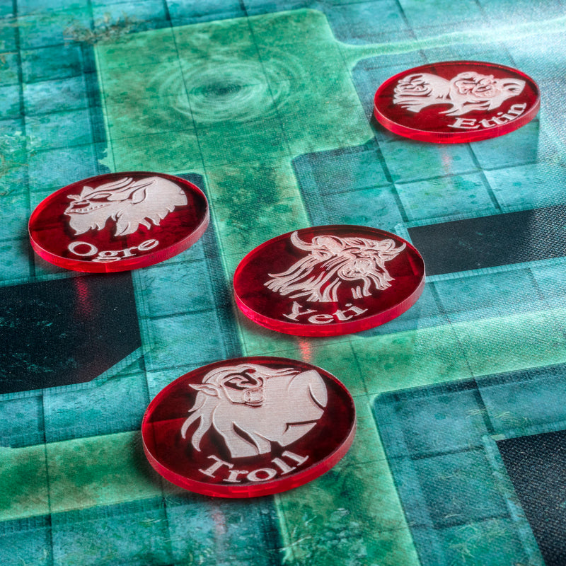Mystery Bundle of 15 Monster Tokens - CRITIT