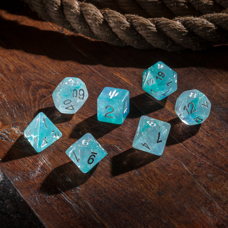 'Spirit of' Atlantis - Seafoam Shallows Dice - CRITIT