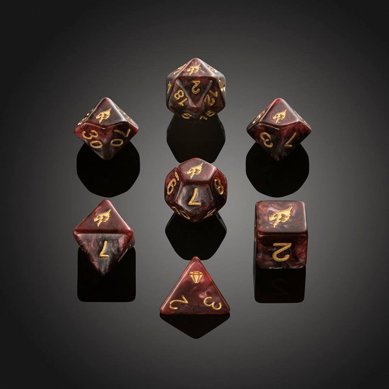 'Spirit Of' Red Dragon Dice - CRITIT
