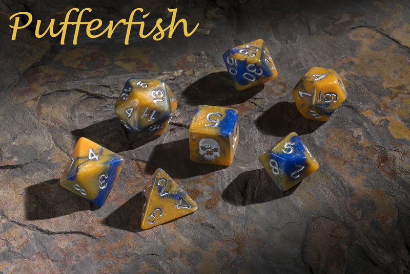 'Spirit of' Deadly Pufferfish Dice - CRITIT