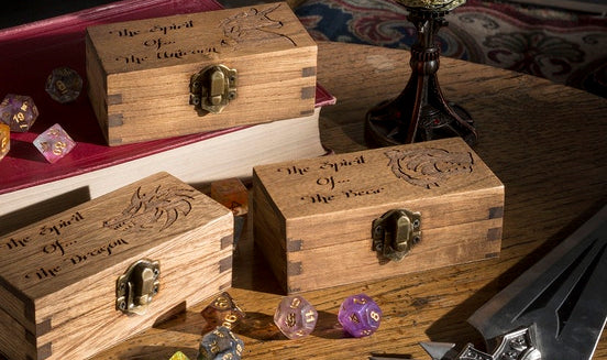'Spirit of' Small Dice Box - CRITIT