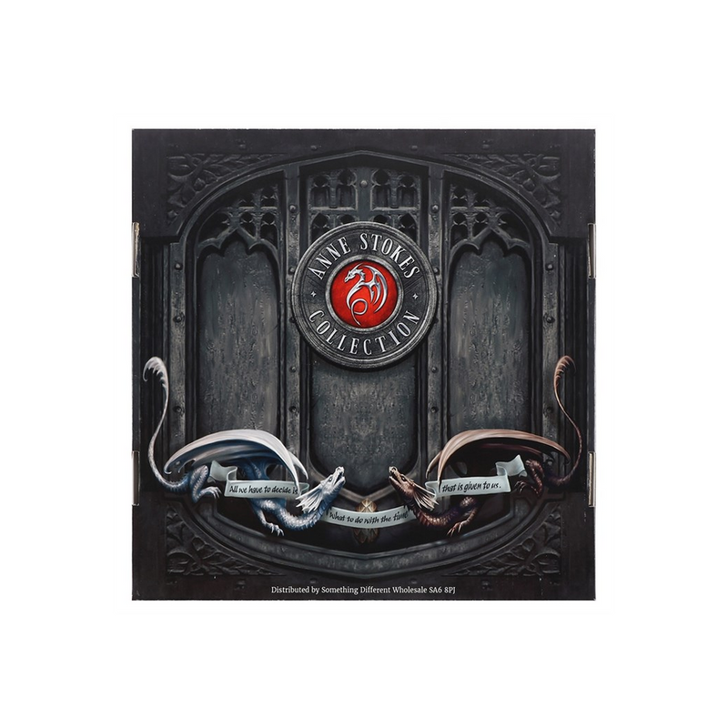 Gothic Prayer Wall Clock by Anne Stokes