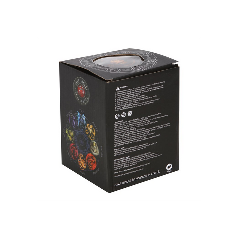 Litha Wax Melt Burner Gift Set by Anne Stokes