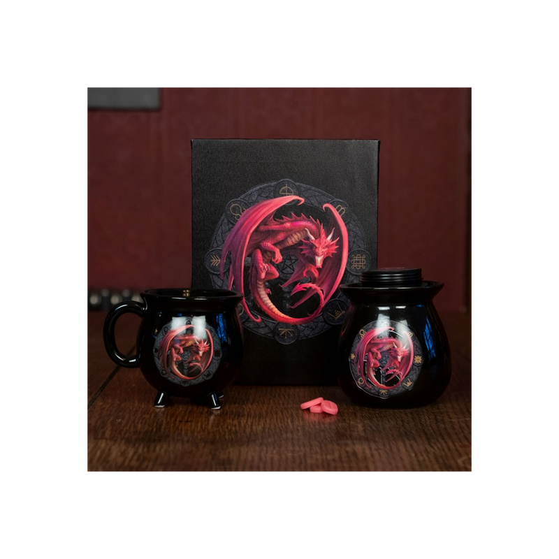 Lammas Colour Changing Cauldron Mug by Anne Stokes