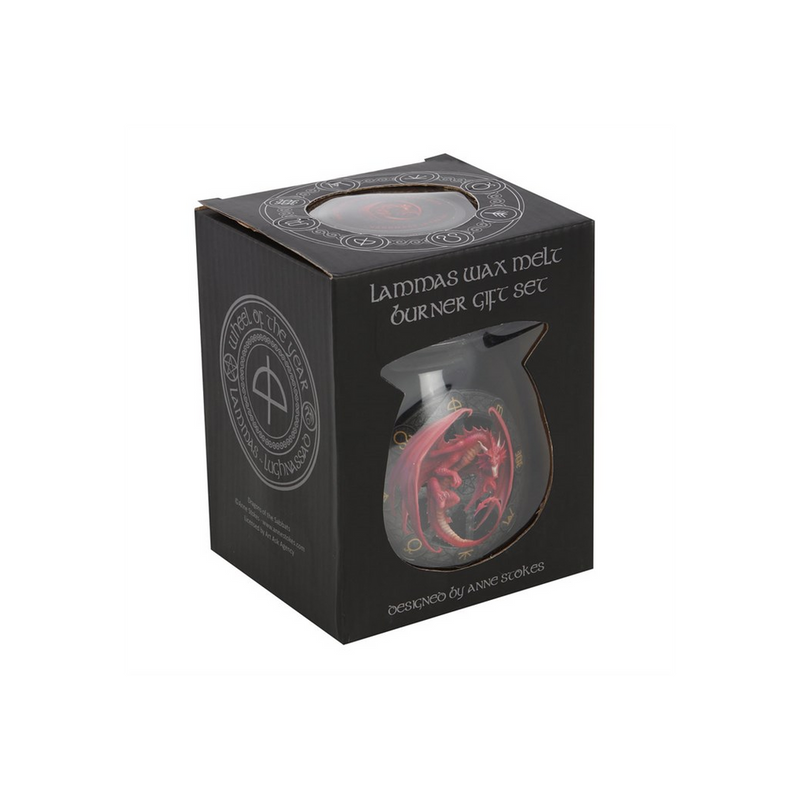 Lammas Wax Melt Burner Gift Set by Anne Stokes